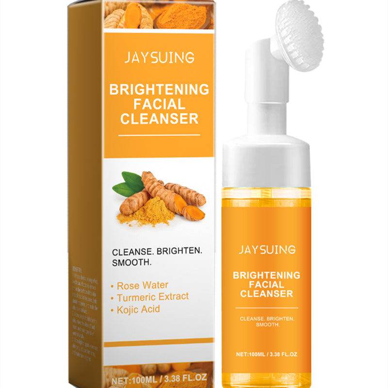 Silicone Electric Facial Cleansing Brush with Heat