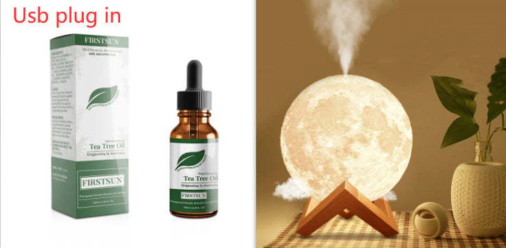 Lunar Humidifier & Night Light –  Gift Moisturizing Spray Dormitory Bedside Mute Creative Gift