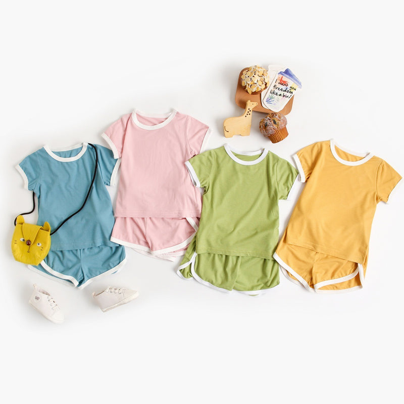 Summer Short-Sleeved Children&