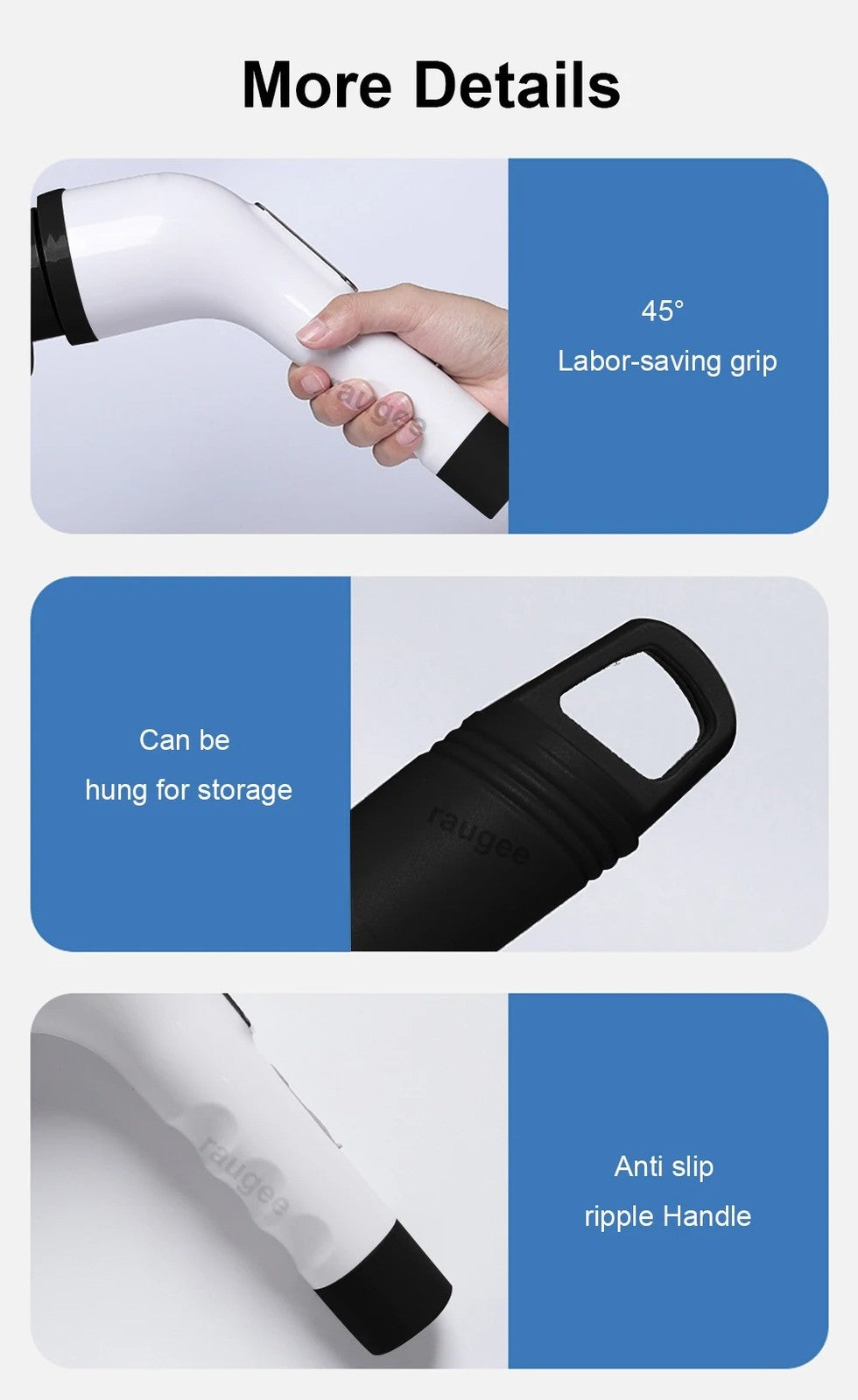 Electric Spin Scrubber Cordless Cleaning Brush Bathroom Rotating Scrubber