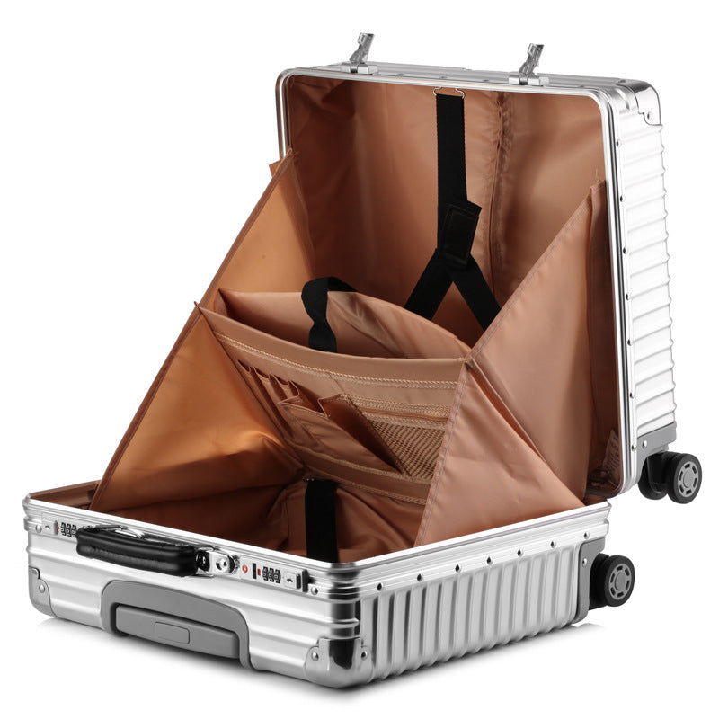 Waterproof aluminum frame rod password box 18 inch wear-resistant men&