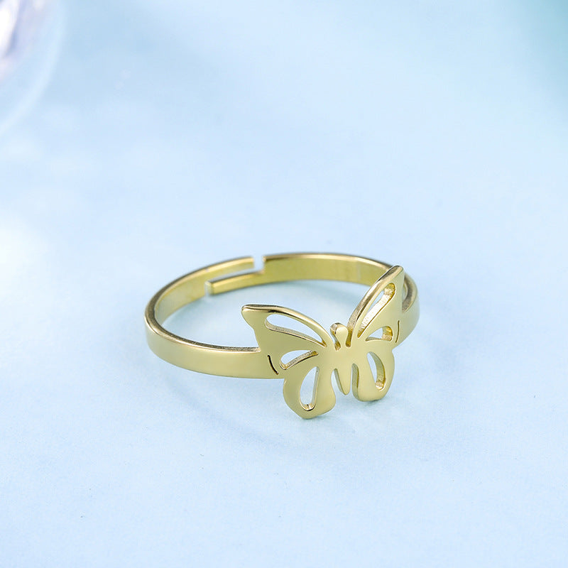 Butterfly Engagement Wedding Couple Bracelet