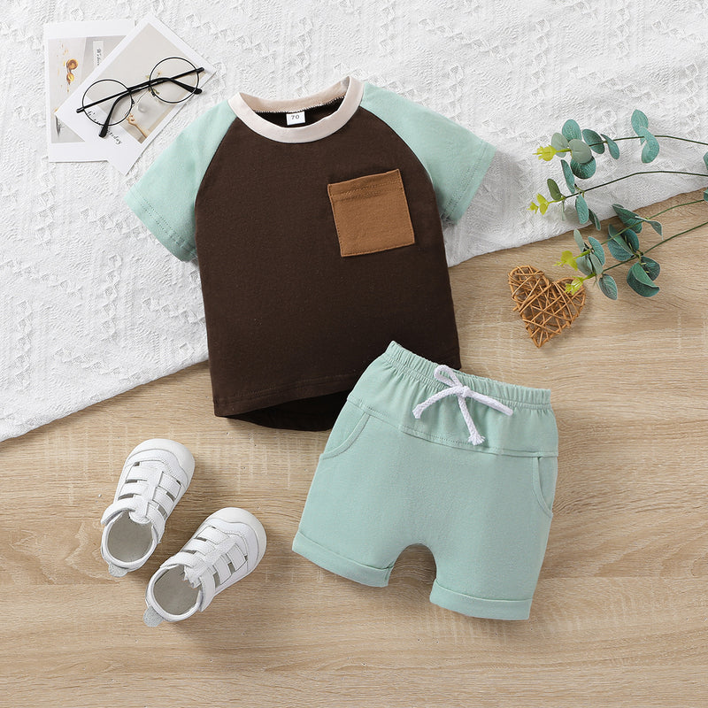 Round Neck Short-sleeved T-shirt Shoulder Oversleeve