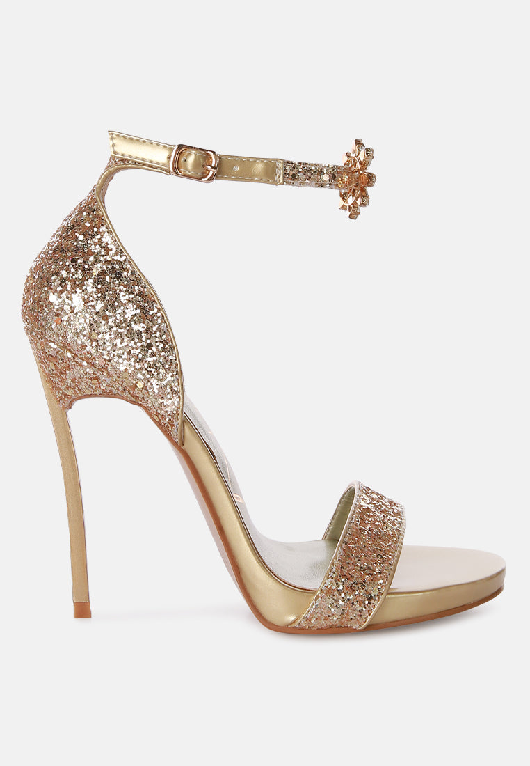 Straight Fire High Heel Glitter Stilettos-6